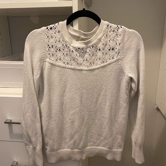 Sweater with lace detail - Picture 5 of 5